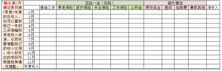 理财入门必须学会的excel表格!#财女新技能get