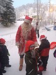 在北极圈附近，寻找圣诞老人