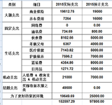 #2015账本盘点# 蹭老爸蹭老公的结果就是结余率73%