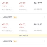 晒晒我的小她基金
