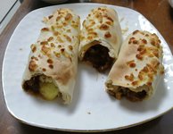 尝鲜新事物：芝士牛肉卷
