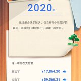 2020年支付宝账单