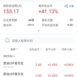 两个礼拜赚了 150 元