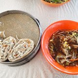 食堂的莜面顿顿！