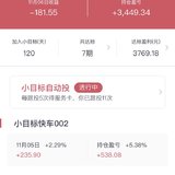 晒晒我的小目标7月开始上车至今