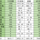 2023年7月总结&8月预算