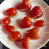 自制冰糖草莓和冰糖圣女果