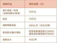 疫情反扑，这些保险可以保新冠肺炎！