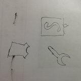 左手画