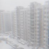 冰天雪地，行人屈指可数