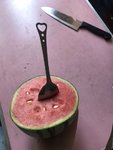勺子吃西瓜