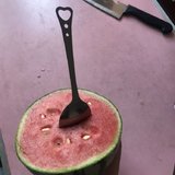 勺子吃西瓜