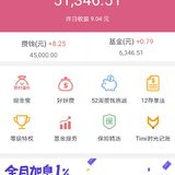 在攒金额51300，争取早日超过十万