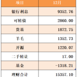 2022年12月工资外收入15357.1元