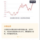 2042期小目标达标啦