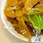 一菜两吃：鲜牛肉炒土豆片+牛腱子炖萝卜