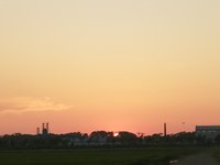 落日——
