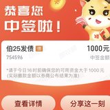 坚持打新  幸运中签