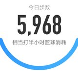 5000步打卡390天