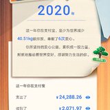 2020年支付宝账单