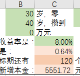 加入期待年化利率的攒钱计算方法