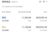 Day13，2天支出99.1元，卖出绝味赚236.15元