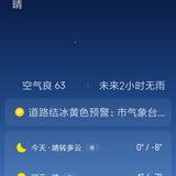 雪停了