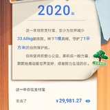 2020支付宝年度账单