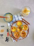 早餐🥄²⁰²³/₁₀ ₁₀蛋挞+酒酿水果羹