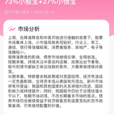 「百万计划」本周投资比例：73%小股宝+27%小债宝
