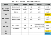 年收入20万的家庭应该如何配置保险？