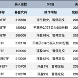 长牛计划第178次定投安排