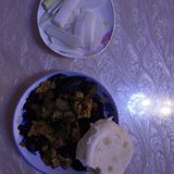 老公和朋友出去吃，等我到家了给我做好了饭！