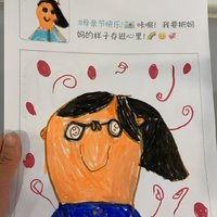 天哪我在女儿心里长这样