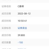 卖了一只新股