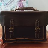 疯马皮公文包到手了