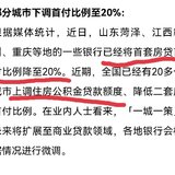 Day15，支出8元，部分城市下调首付比例至20%