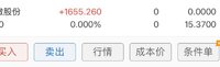 今日股票收益1655，做头发的钱有了