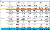 2023年5月支出25059.03，6月无预算