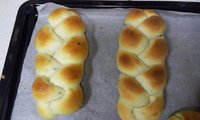 朴素版辫子面包
