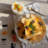 早餐²⁰²⁴/₀₅ ₁₀☀️
主食：芒果蛋奶吐司盒