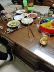 大年三十，在二姨家熬年夜