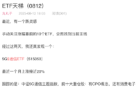 ETF天梯（0813）