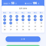 累计打卡第196天