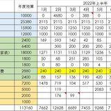 2022上半年消费记录