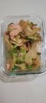 2023-11-28午餐，儿菜炒肉#带饭有奖