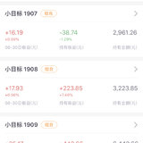 小目标晒单