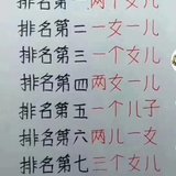 网传最新家庭幸福标准排名：两个女儿排第一、两个儿子倒数第一