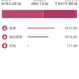 7月理财收益6763元