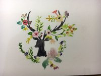 第一次手绘明信片！